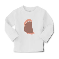 Baby Clothes Horror Animated Shark Jaw with Sharp Toothlike Boy & Girl Clothes - Cute Rascals