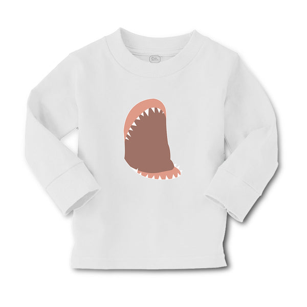 Baby Clothes Horror Animated Shark Jaw with Sharp Toothlike Boy & Girl Clothes - Cute Rascals