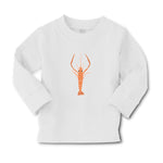 Baby Clothes Large Marine Lobster with Stalked Eyes Sealife Boy & Girl Clothes - Cute Rascals