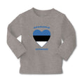 Baby Clothes Adorable Estonian Heart Countries Boy & Girl Clothes Cotton
