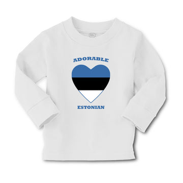Baby Clothes Adorable Estonian Heart Countries Boy & Girl Clothes Cotton