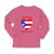 Baby Clothes Adorable Puerto Rican Heart Countries Boy & Girl Clothes Cotton - Cute Rascals