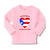 Baby Clothes Adorable Puerto Rican Heart Countries Boy & Girl Clothes Cotton - Cute Rascals