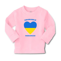Baby Clothes Adorable Ukrainian Heart Countries Boy & Girl Clothes Cotton - Cute Rascals