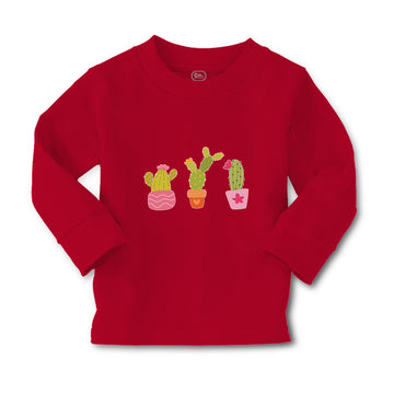 Baby Clothes Cactus An Succulent Plants with Fleshy Stem and Spines Cotton