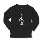 Baby Clothes Musical Clef and Treble Note Symbol Boy & Girl Clothes Cotton - Cute Rascals