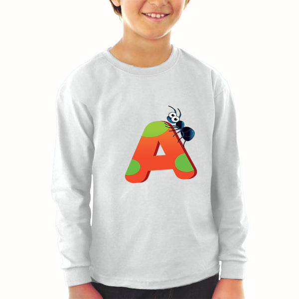 Baby Clothes A Ant Monogram Initial Boy & Girl Clothes Cotton - Cute Rascals