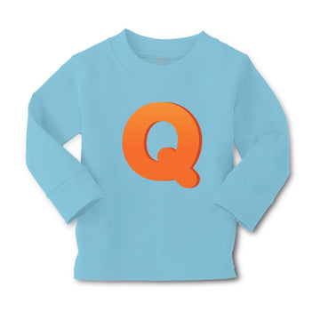 Baby Clothes Q Monogram Initial Boy & Girl Clothes Cotton