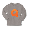 Baby Clothes Q Monogram Initial Boy & Girl Clothes Cotton