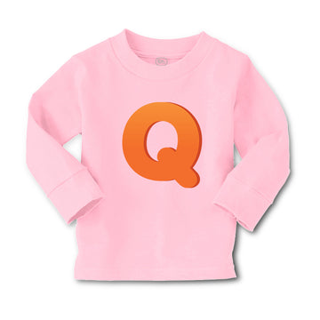 Baby Clothes Q Monogram Initial Boy & Girl Clothes Cotton