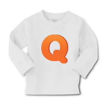 Baby Clothes Q Monogram Initial Boy & Girl Clothes Cotton