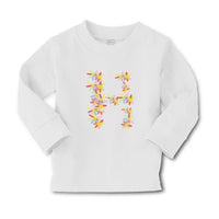 Baby Clothes Flowers H Letter Initial Monogram Boy & Girl Clothes Cotton - Cute Rascals