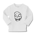 Baby Clothes Scary Skull Facial Expression Funny Boy & Girl Clothes Cotton