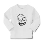 Baby Clothes Scary Skull Facial Expression Funny Boy & Girl Clothes Cotton - Cute Rascals