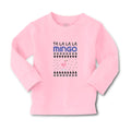 Baby Clothes Pink Fa Lalala Mingo Bird Walking on A Seamless Pattern Cotton