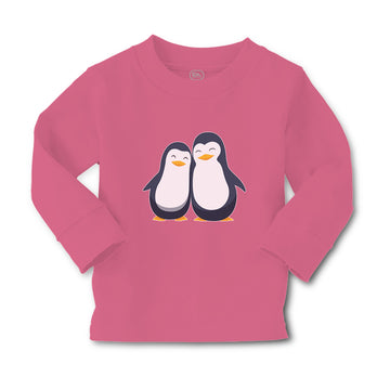 Baby Clothes Aquatic Twin Penguins Flightless Birds Boy & Girl Clothes Cotton