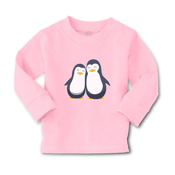 Baby Clothes Aquatic Twin Penguins Flightless Birds Boy & Girl Clothes Cotton