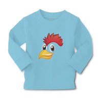 Baby Clothes Rooster with Sharp Beak Domesticated Fowl Boy & Girl Clothes Cotton - Cute Rascals