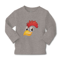 Baby Clothes Rooster with Sharp Beak Domesticated Fowl Boy & Girl Clothes Cotton - Cute Rascals