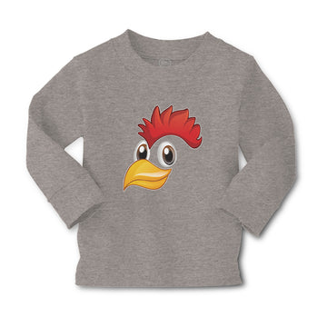Baby Clothes Rooster with Sharp Beak Domesticated Fowl Boy & Girl Clothes Cotton