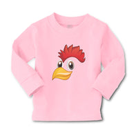Baby Clothes Rooster with Sharp Beak Domesticated Fowl Boy & Girl Clothes Cotton - Cute Rascals