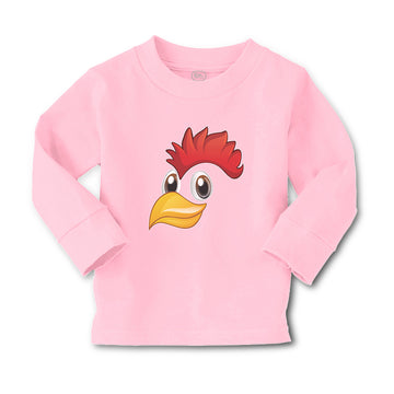 Baby Clothes Rooster with Sharp Beak Domesticated Fowl Boy & Girl Clothes Cotton