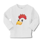 Baby Clothes Rooster with Sharp Beak Domesticated Fowl Boy & Girl Clothes Cotton - Cute Rascals
