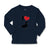 Baby Clothes I Love Silhouette Duck Aquatic Bird Boy & Girl Clothes Cotton - Cute Rascals