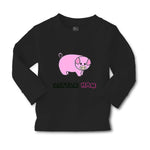 Baby Clothes Pink Pig Saying Little Ham Farm Boy & Girl Clothes Cotton - Cute Rascals