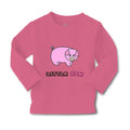 Baby Clothes Pink Pig Saying Little Ham Farm Boy & Girl Clothes Cotton