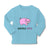 Baby Clothes Pink Pig Saying Little Ham Farm Boy & Girl Clothes Cotton - Cute Rascals