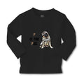 Baby Clothes Pug with P Is for Pug Dog Lover Pet Boy & Girl Clothes Cotton