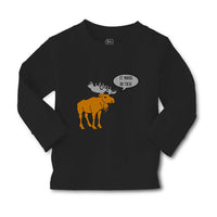 Baby Clothes Brown Moose Saying It Moose Be True Boy & Girl Clothes Cotton - Cute Rascals
