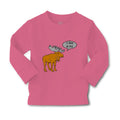 Baby Clothes Brown Moose Saying It Moose Be True Boy & Girl Clothes Cotton