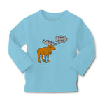 Baby Clothes Brown Moose Saying It Moose Be True Boy & Girl Clothes Cotton - Cute Rascals