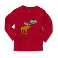 Baby Clothes Brown Moose Saying It Moose Be True Boy & Girl Clothes Cotton