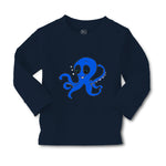 Baby Clothes Blue Baby Octopus Ocean Sea Life Boy & Girl Clothes Cotton - Cute Rascals
