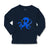 Baby Clothes Blue Baby Octopus Ocean Sea Life Boy & Girl Clothes Cotton - Cute Rascals