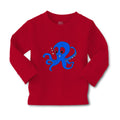 Baby Clothes Blue Baby Octopus Ocean Sea Life Boy & Girl Clothes Cotton