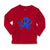 Baby Clothes Blue Baby Octopus Ocean Sea Life Boy & Girl Clothes Cotton - Cute Rascals