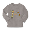 Baby Clothes Yellow Giraffe Saying Moo I'M A Cat Boy & Girl Clothes Cotton