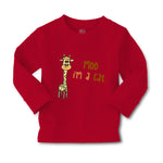 Baby Clothes Yellow Giraffe Saying Moo I'M A Cat Boy & Girl Clothes Cotton - Cute Rascals