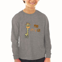 Baby Clothes Yellow Giraffe Saying Moo I'M A Cat Boy & Girl Clothes Cotton - Cute Rascals