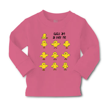 Baby Clothes Small Chicks Are All over Me Farm Boy & Girl Clothes Cotton