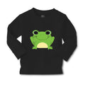 Baby Clothes Green Smiling Frog Funny Boy & Girl Clothes Cotton