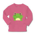 Baby Clothes Green Smiling Frog Funny Boy & Girl Clothes Cotton - Cute Rascals