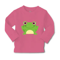 Baby Clothes Green Smiling Frog Funny Boy & Girl Clothes Cotton - Cute Rascals