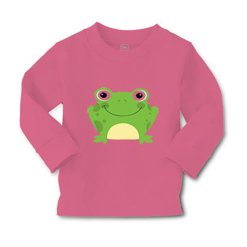 Baby Clothes Green Smiling Frog Funny Boy & Girl Clothes Cotton