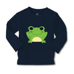 Baby Clothes Green Smiling Frog Funny Boy & Girl Clothes Cotton - Cute Rascals
