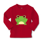 Baby Clothes Green Smiling Frog Funny Boy & Girl Clothes Cotton - Cute Rascals